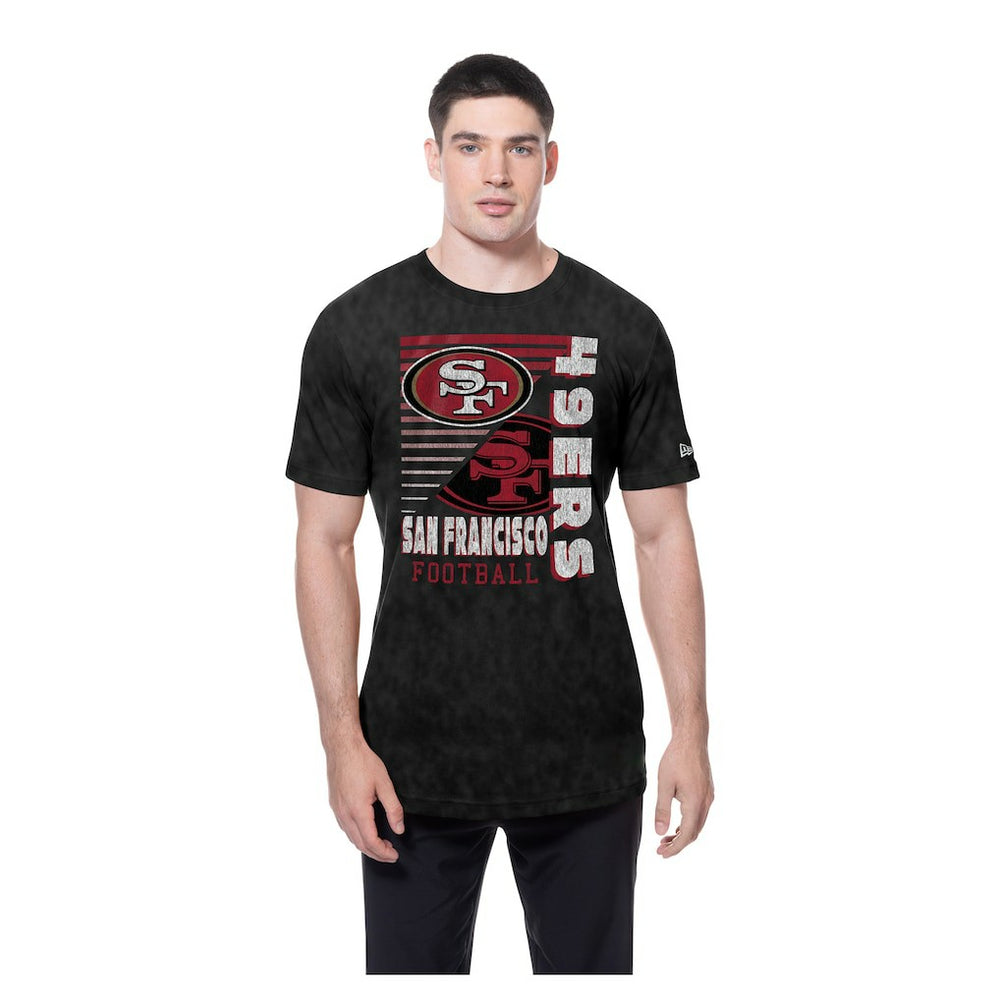 Enzyme Washed Oversized T-Shirt - San Francisco 49ers