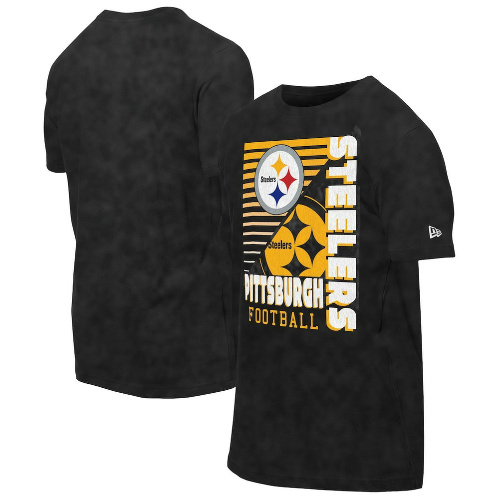 Enzyme Washed Oversized T-Shirt - Pittsburgh Steelers