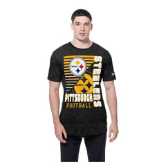 Enzyme Washed Oversized T-Shirt - Pittsburgh Steelers