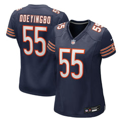 Dayo Odeyingbo  Women's Team Game Jersey - Chicago Bears