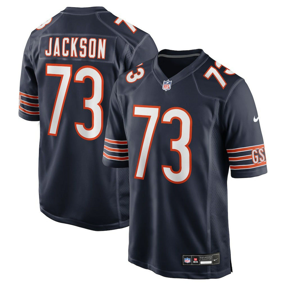 Jonah Jackson  Team Game Jersey - Chicago Bears