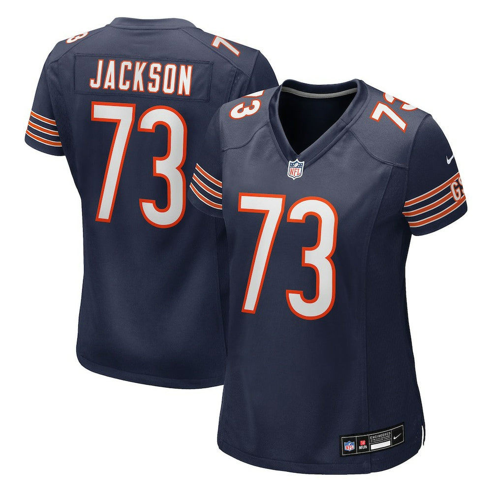 Jonah Jackson  Women's Team Game Jersey - Chicago Bears