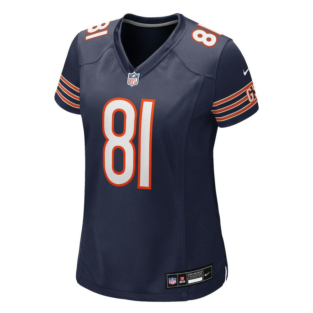 Durham Smythe  Women's Team Game Jersey - Chicago Bears