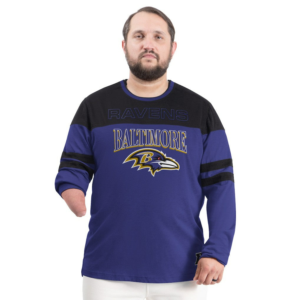 G-III Sports by Carl Banks Adaptive Outlast Long Sleeve T-Shirt - Baltimore Ravens