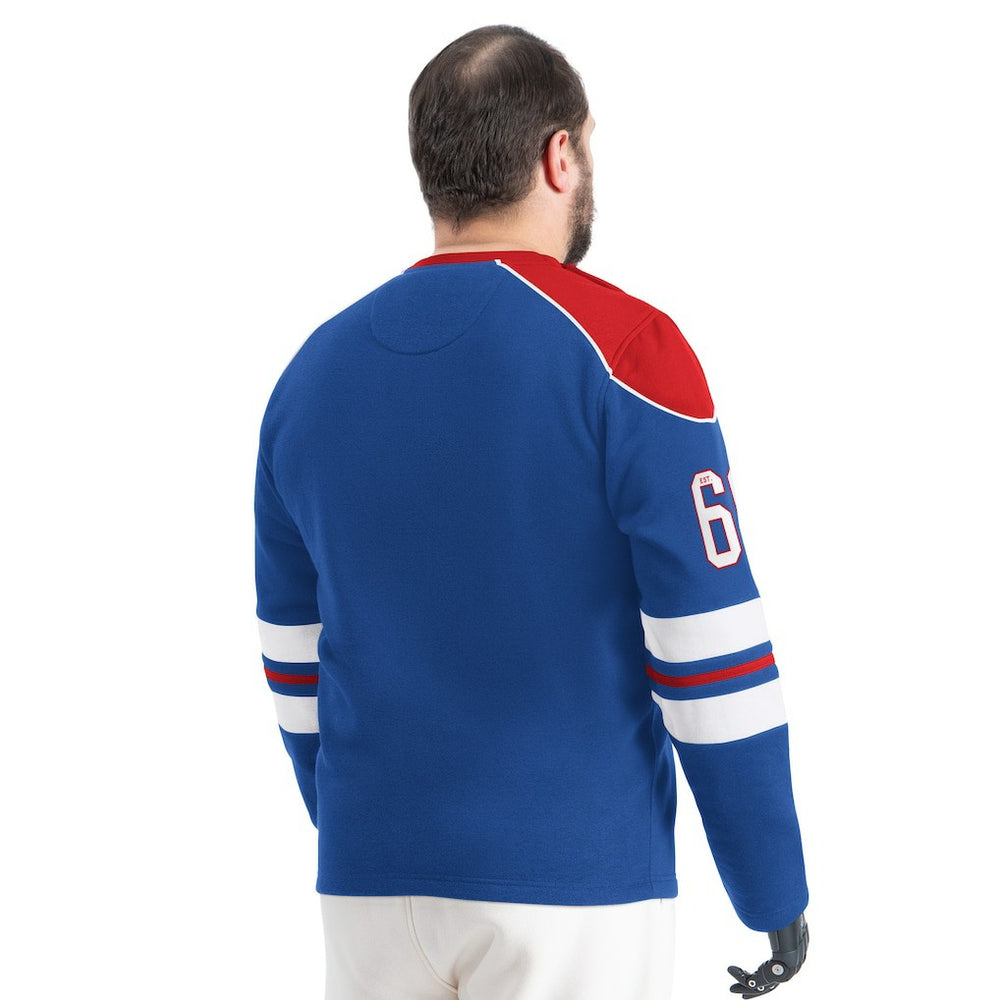 G-III Sports by Carl Banks Adaptive Lord Stanley Crewneck Sweatshirt - Buffalo Bills