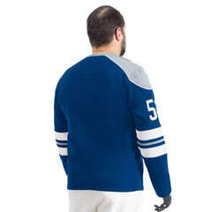 G-III Sports by Carl Banks Adaptive Lord Stanley Crewneck Sweatshirt - Indianapolis Colts