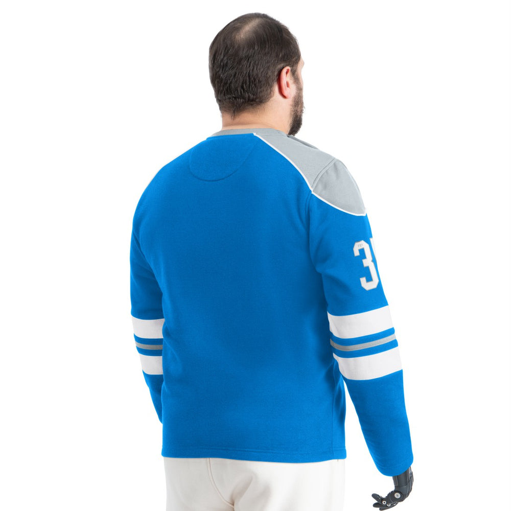 G-III Sports by Carl Banks Adaptive Lord Stanley Crewneck Sweatshirt - Detroit Lions