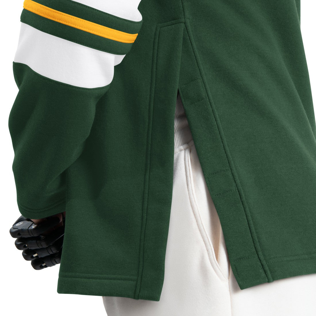 G-III Sports by Carl Banks Adaptive Lord Stanley Crewneck Sweatshirt - Green Bay Packers