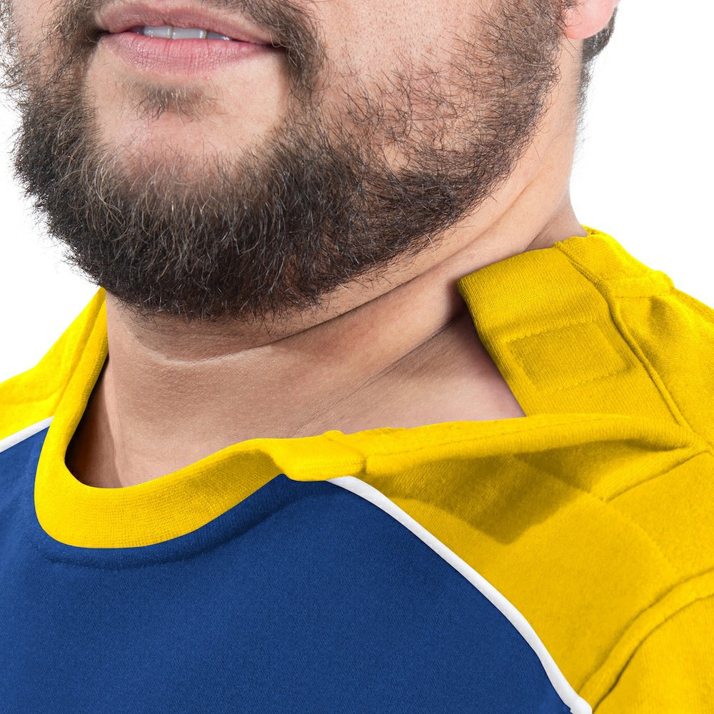 G-III Sports by Carl Banks Adaptive Lord Stanley Crewneck Sweatshirt - Los Angeles Rams