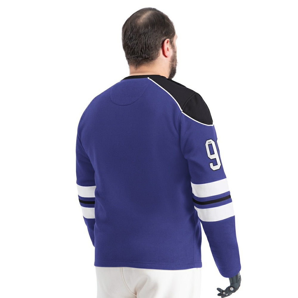 G-III Sports by Carl Banks Adaptive Lord Stanley Crewneck Sweatshirt - Baltimore Ravens