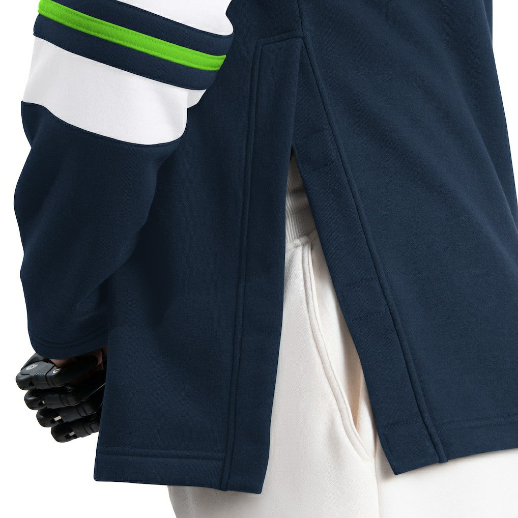 G-III Sports by Carl Banks Adaptive Lord Stanley Crewneck Sweatshirt - Seattle Seahawks