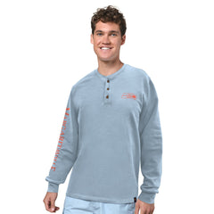 Margaritaville Five O'Clock Henley Long Sleeve T-Shirt - Seattle Seahawks
