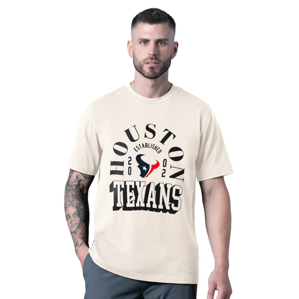 MSX by Michael Strahan Whiteout Vintage T-Shirt - Houston Texans