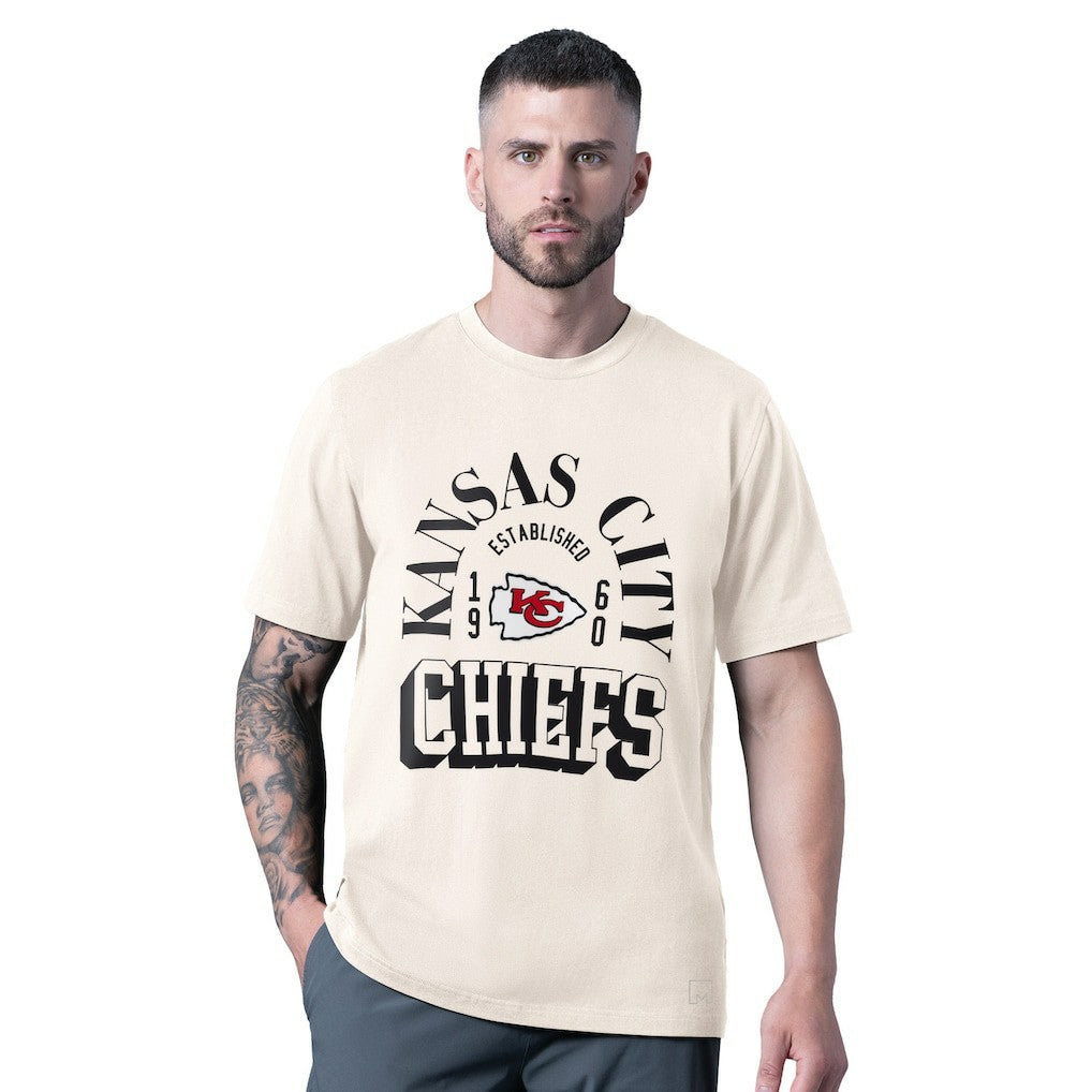 MSX by Michael Strahan Whiteout Vintage T-Shirt - Kansas City Chiefs
