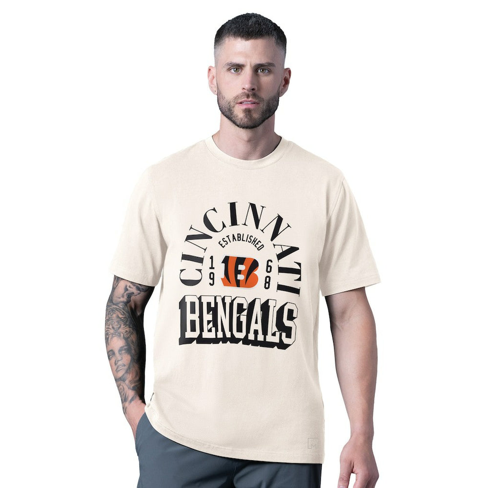 MSX by Michael Strahan Whiteout Vintage T-Shirt - Cincinnati Bengals