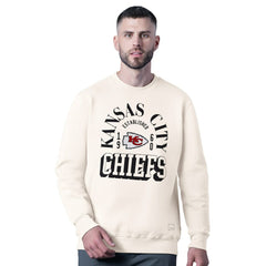 MSX by Michael Strahan Whiteout Tri-Blend Sweatshirt - Kansas City Chiefs