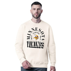 MSX by Michael Strahan Whiteout Tri-Blend Sweatshirt - Minnesota Vikings