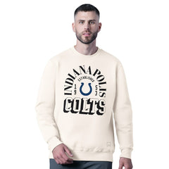 MSX by Michael Strahan Whiteout Tri-Blend Sweatshirt - Indianapolis Colts
