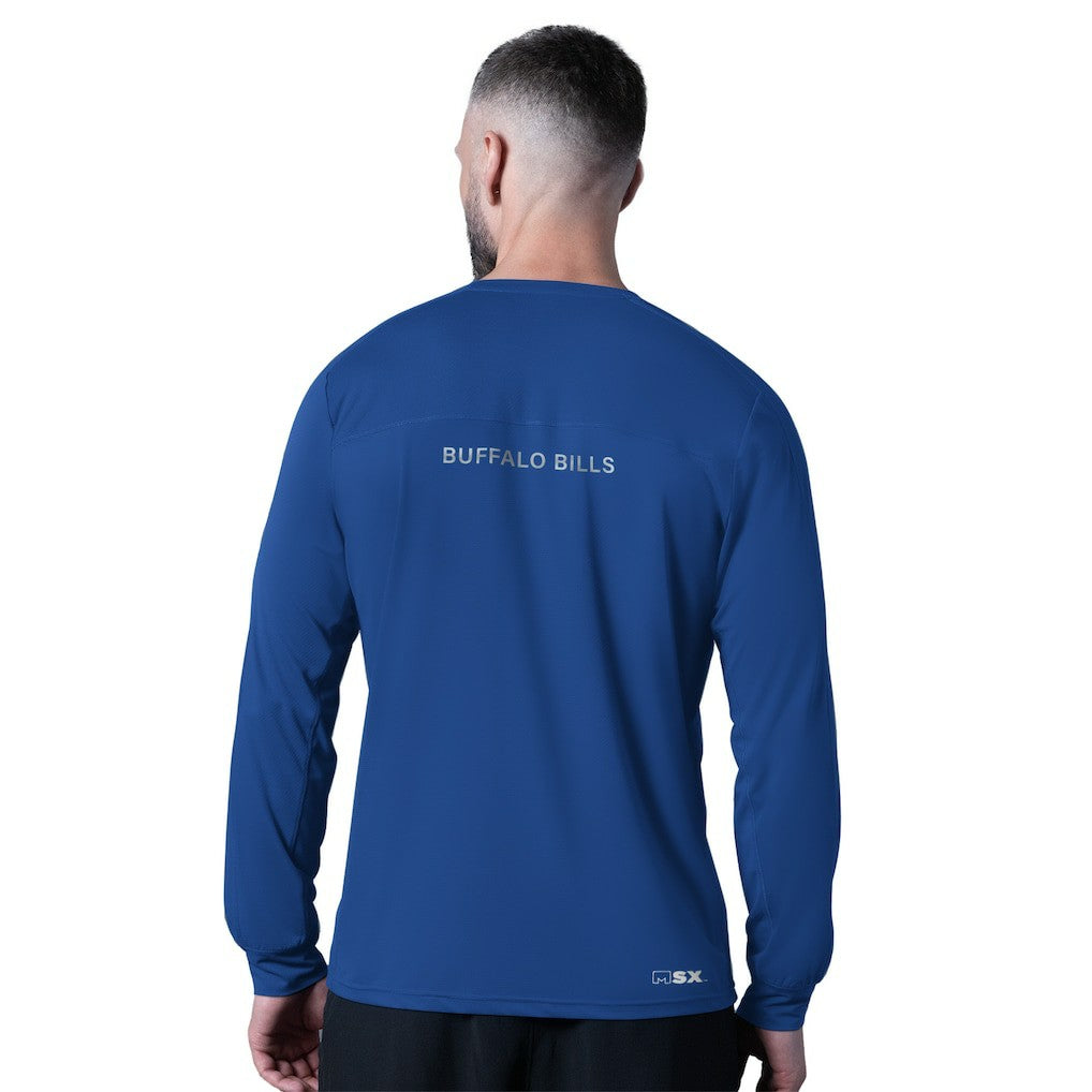 MSX by Michael Strahan Forward Long-Sleeve T-Shirt - Buffalo Bills
