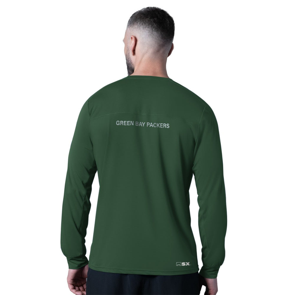 MSX by Michael Strahan Forward Long-Sleeve T-Shirt - Green Bay Packers
