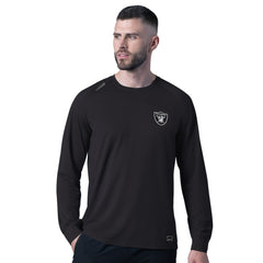 MSX by Michael Strahan Forward Long-Sleeve T-Shirt - Las Vegas Raiders