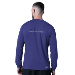 MSX by Michael Strahan Forward Long-Sleeve T-Shirt - Baltimore Ravens