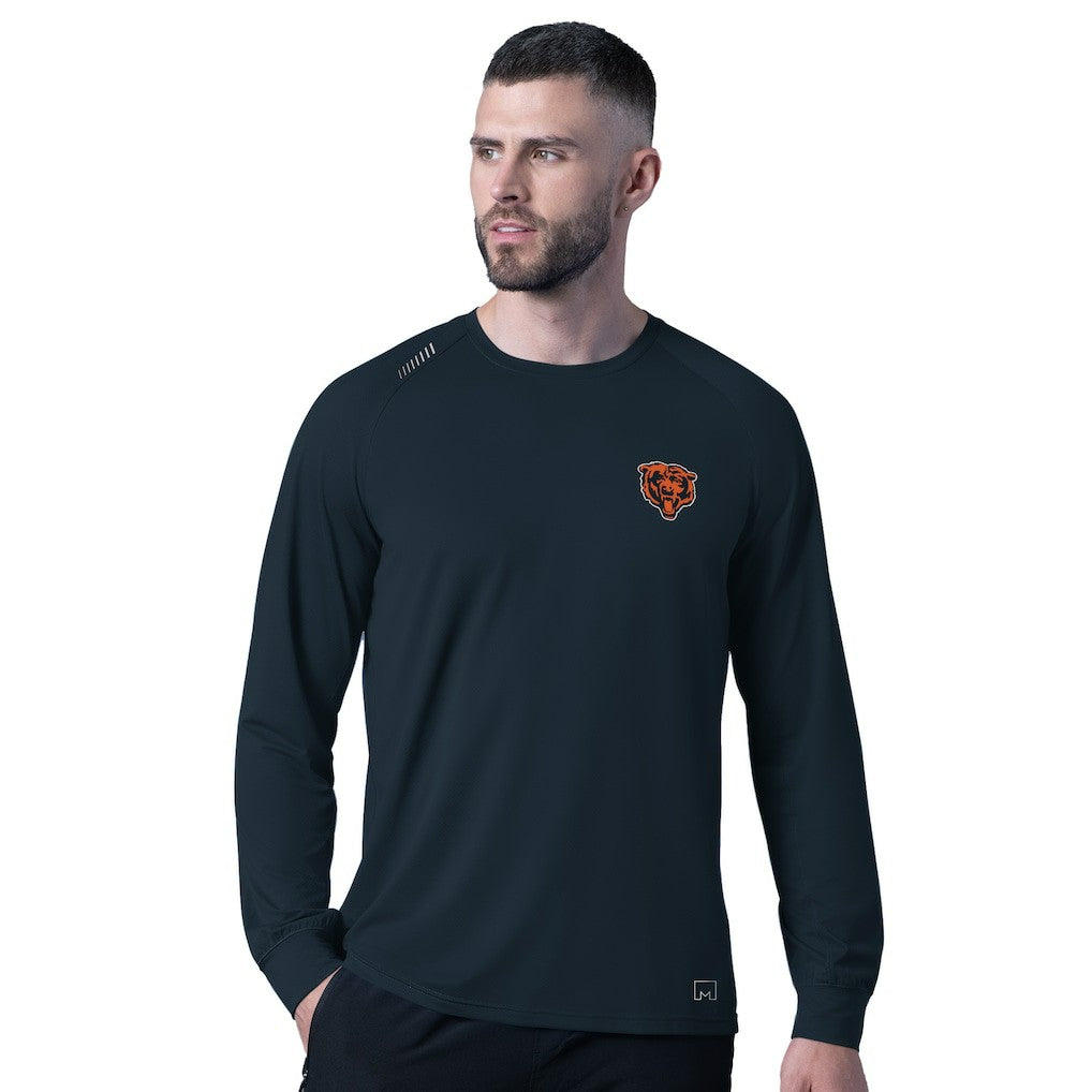MSX by Michael Strahan Forward Long-Sleeve T-Shirt - Chicago Bears