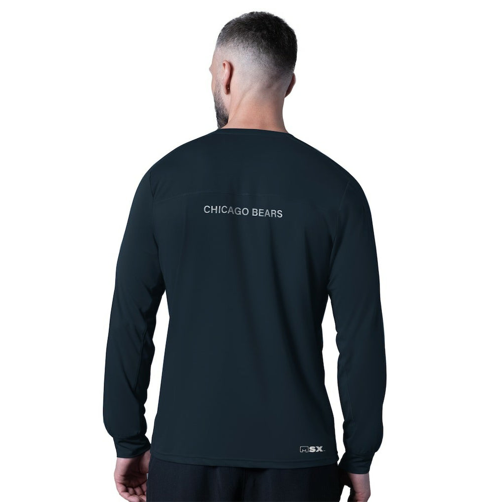 MSX by Michael Strahan Forward Long-Sleeve T-Shirt - Chicago Bears