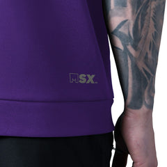 MSX by Michael Strahan Tri-Blend Rebound Sleeveless Hoodie - Minnesota Vikings