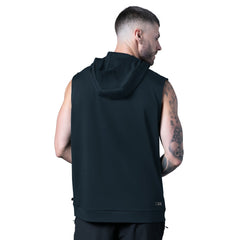 MSX by Michael Strahan Tri-Blend Rebound Sleeveless Hoodie - Houston Texans
