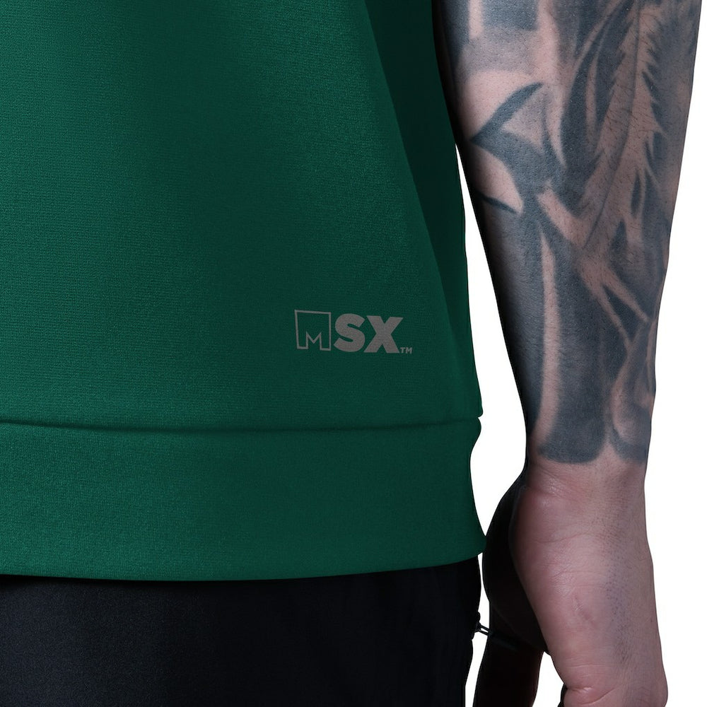 MSX by Michael Strahan Tri-Blend Rebound Sleeveless Hoodie - New York Jets
