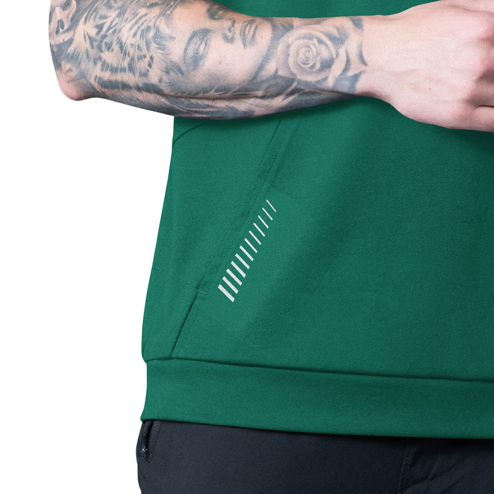 MSX by Michael Strahan Tri-Blend Rebound Sleeveless Hoodie - New York Jets