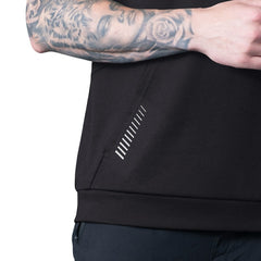 MSX by Michael Strahan Tri-Blend Rebound Sleeveless Hoodie - Jacksonville Jaguars