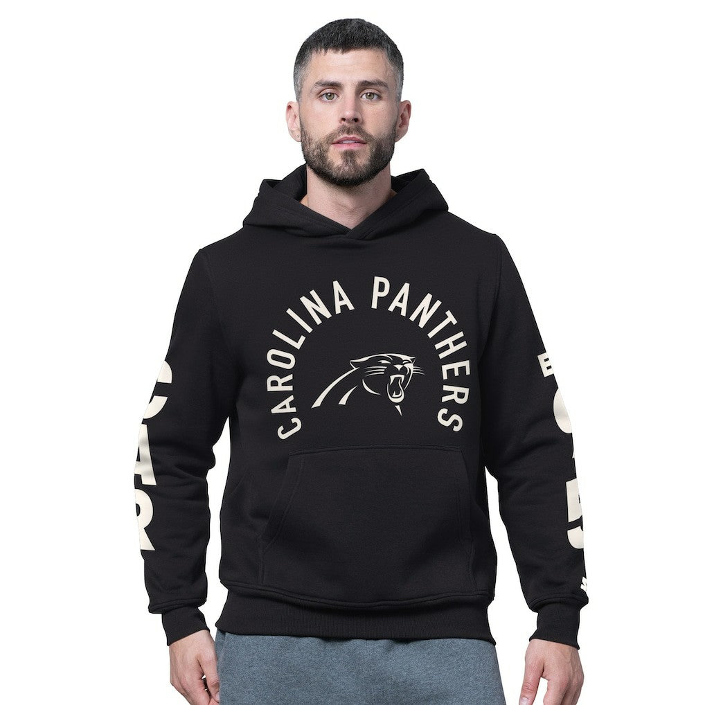 Starter Handoff Fleece Hoodie Sweatshirt - Carolina Panthers
