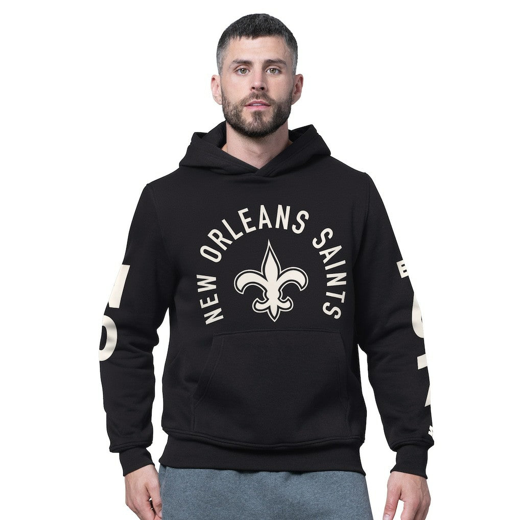 Starter Handoff Fleece Hoodie Sweatshirt - New Orleans Saints