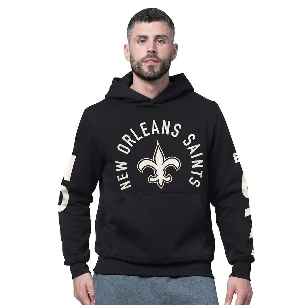 Starter Handoff Fleece Hoodie Sweatshirt - New Orleans Saints
