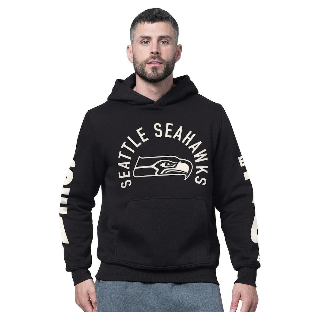 Starter Handoff Fleece Hoodie Sweatshirt - Seattle Seahawks