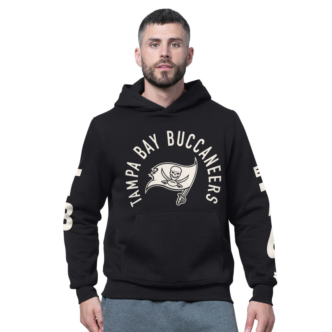 Starter Handoff Fleece Hoodie Sweatshirt - Tampa Bay Buccaneers