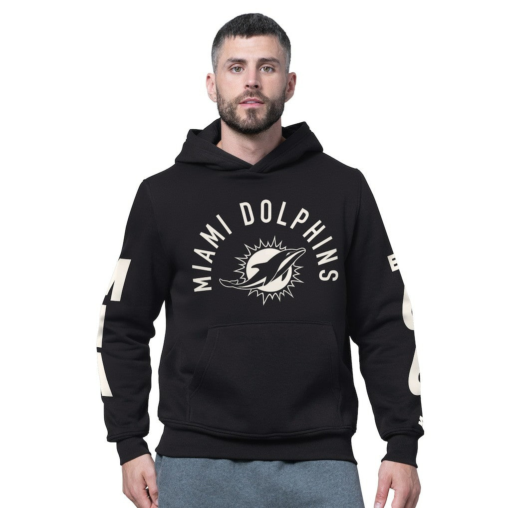 Starter Handoff Fleece Hoodie Sweatshirt - Miami Dolphins
