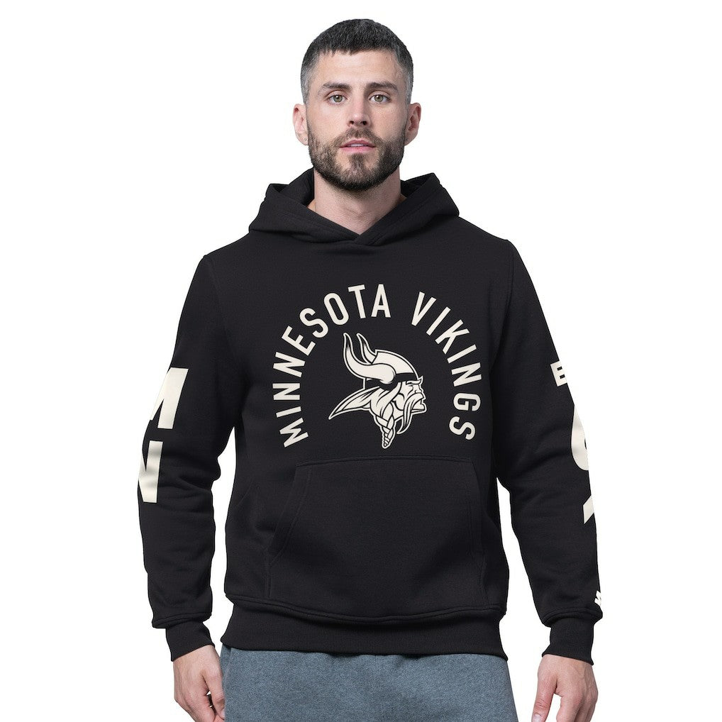 Starter Handoff Fleece Hoodie Sweatshirt - Minnesota Vikings