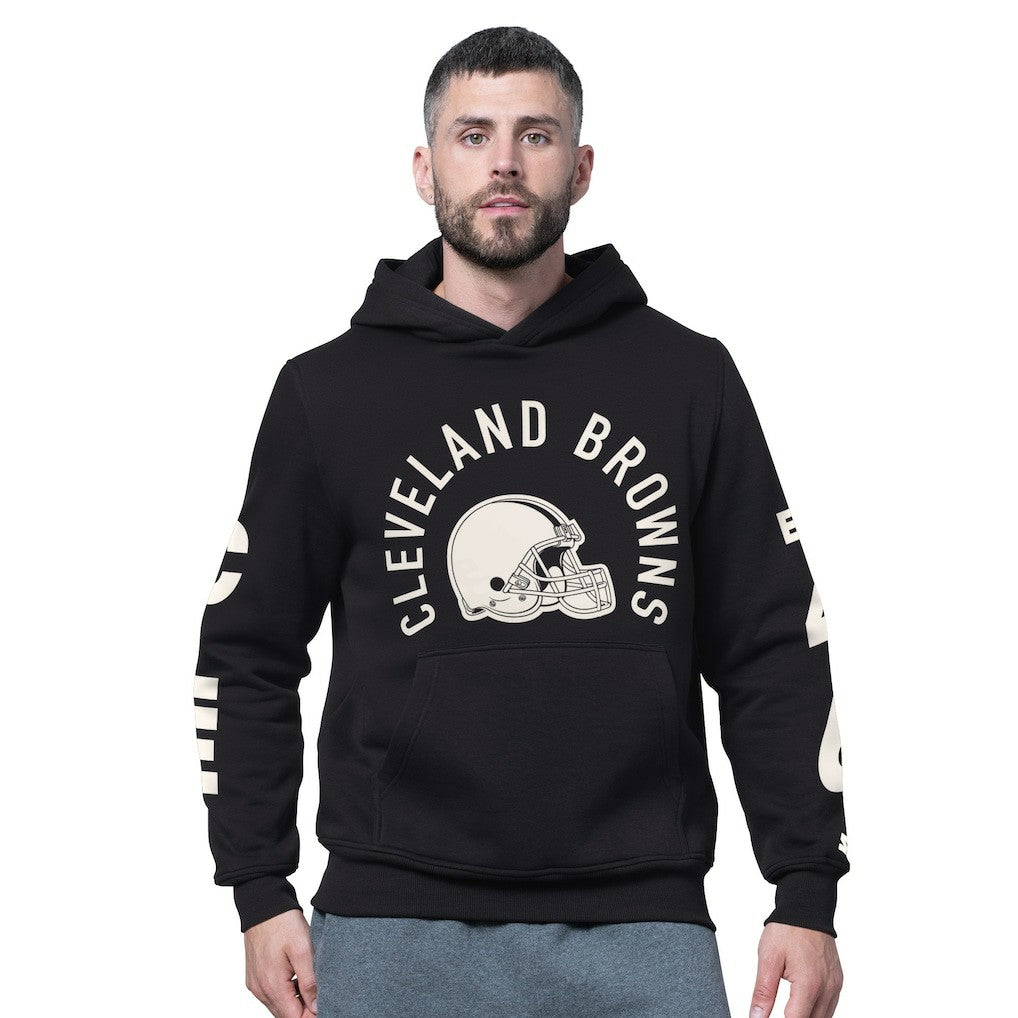 Starter Handoff Fleece Hoodie Sweatshirt - Cleveland Browns