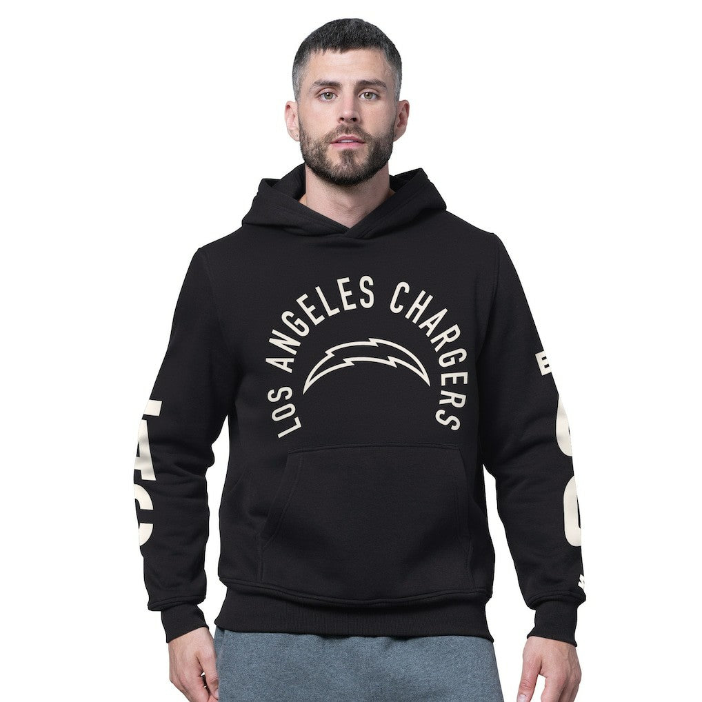 Starter Handoff Fleece Hoodie Sweatshirt - Los Angeles Chargers