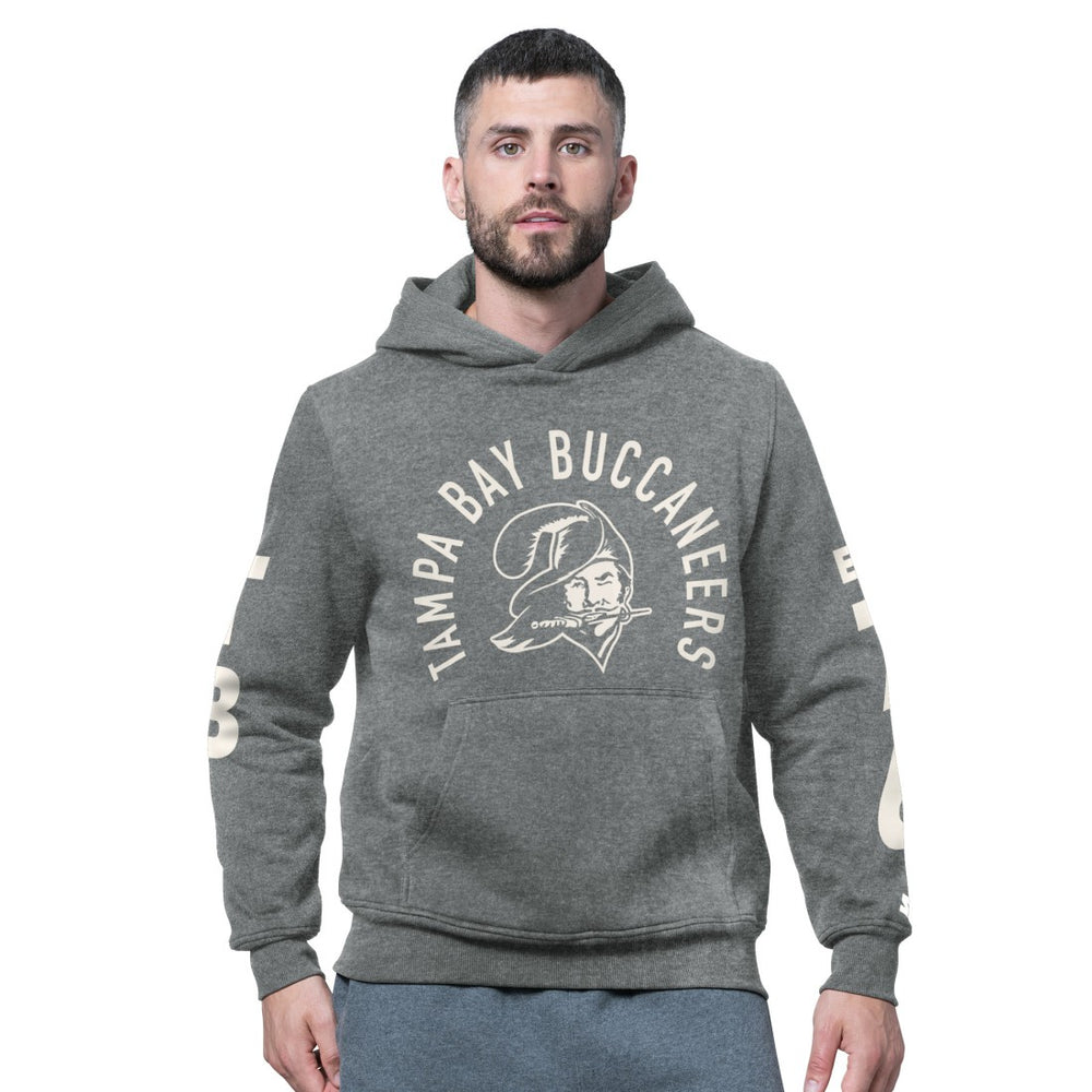 Starter Handoff Vintage Logo Fleece Hoodie Sweatshirt - Tampa Bay Buccaneers