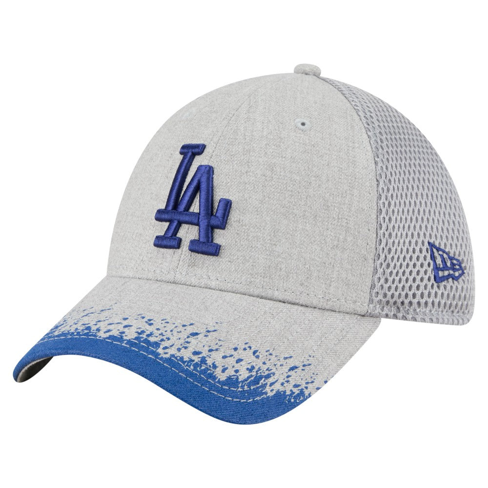 MLB Los Angeles Dodgers New Era Visor Paint Splatter 39THIRTY Flex Hat