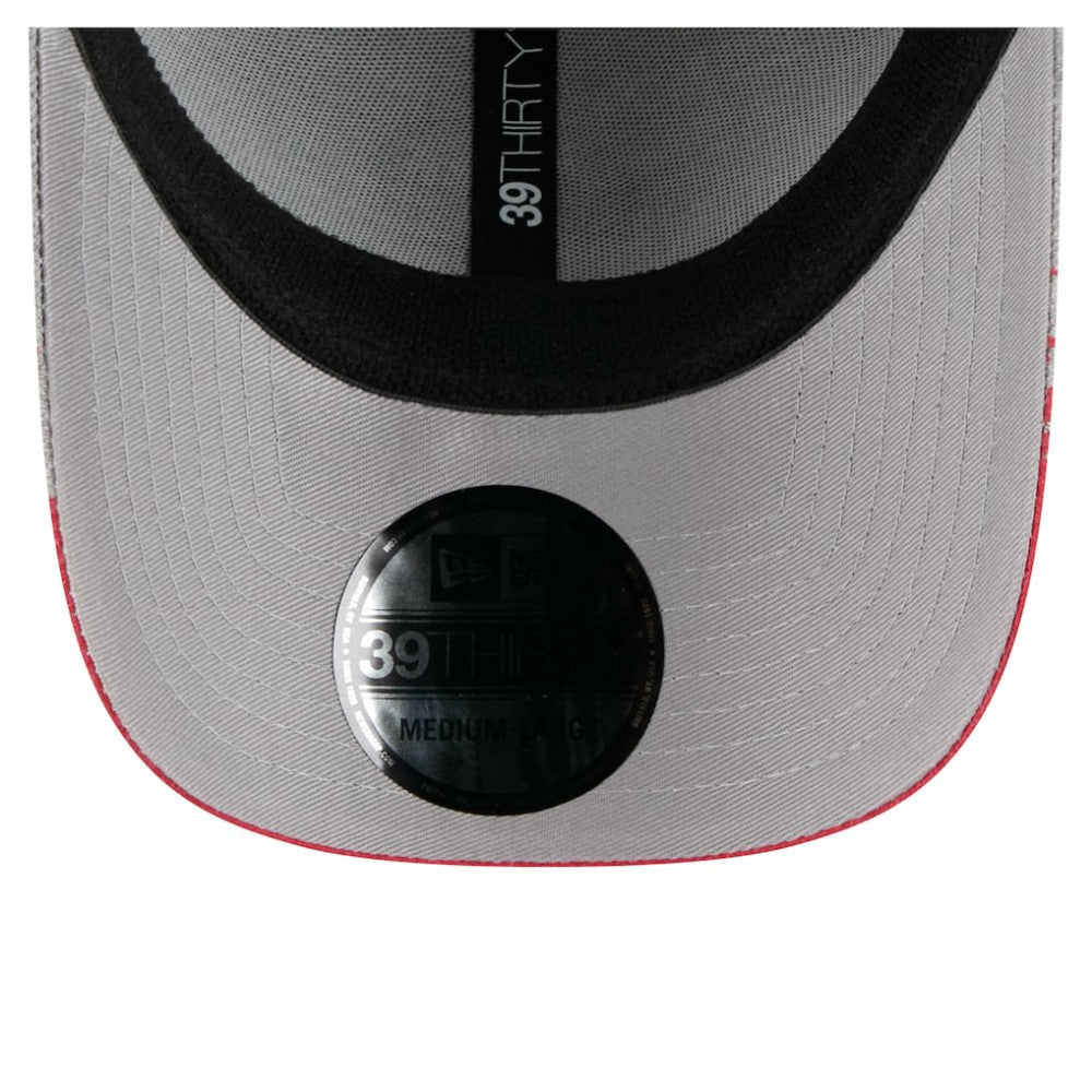 MLB Philadelphia Phillies New Era Visor Paint Splatter 39THIRTY Flex Hat
