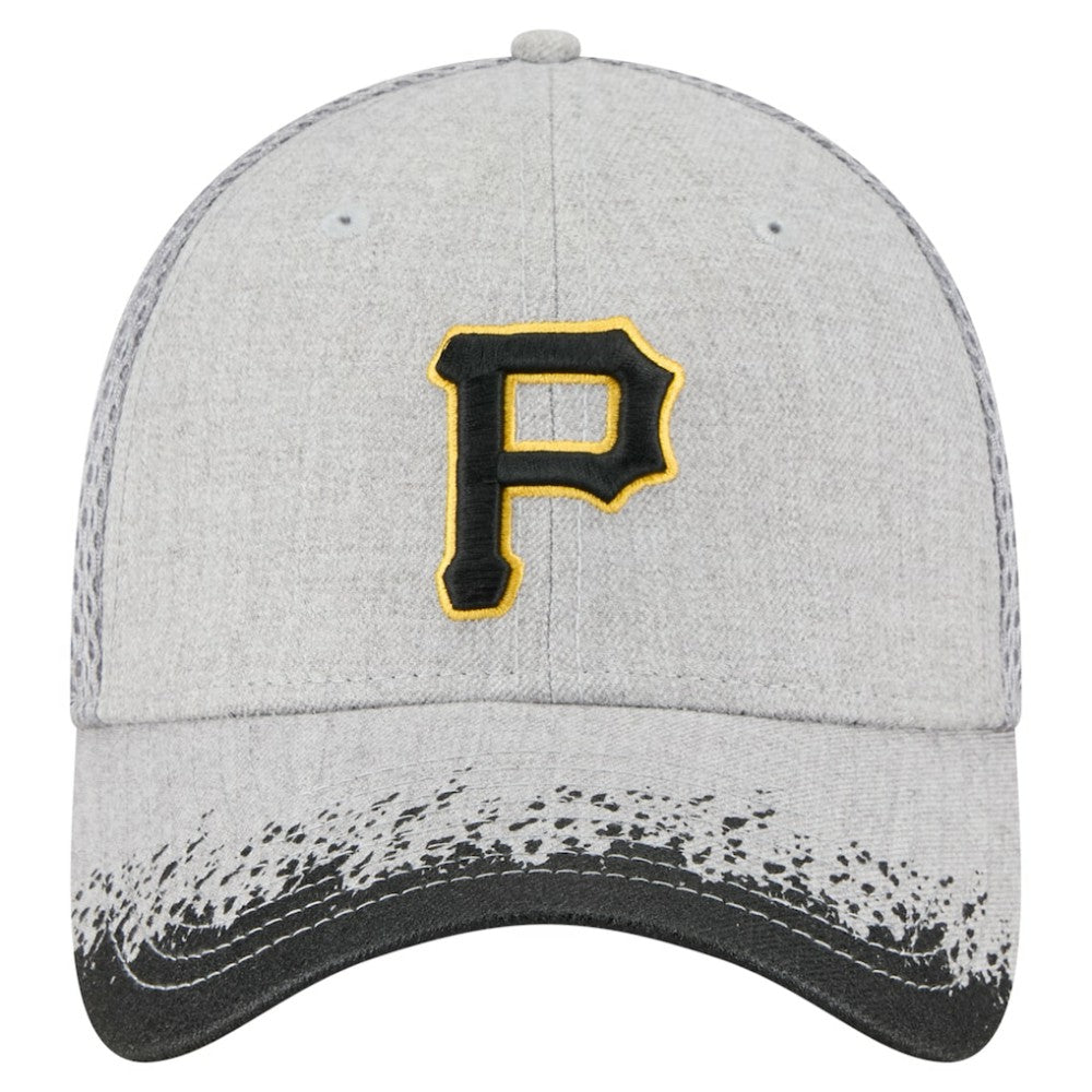 MLB Pittsburgh Pirates New Era Visor Paint Splatter 39THIRTY Flex Hat