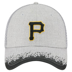 MLB Pittsburgh Pirates New Era Visor Paint Splatter 39THIRTY Flex Hat