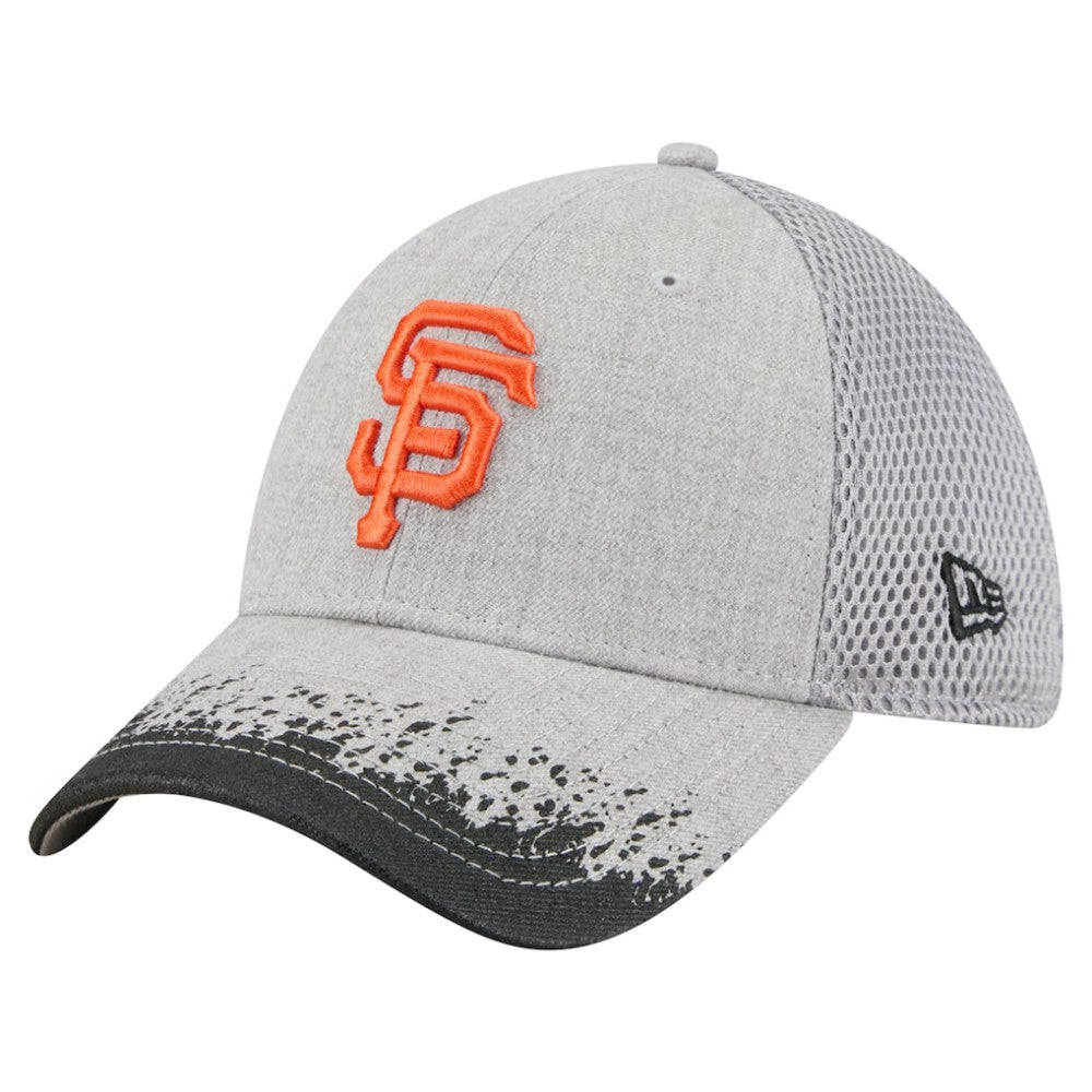 MLB San Francisco Giants New Era Visor Paint Splatter 39THIRTY Flex Hat