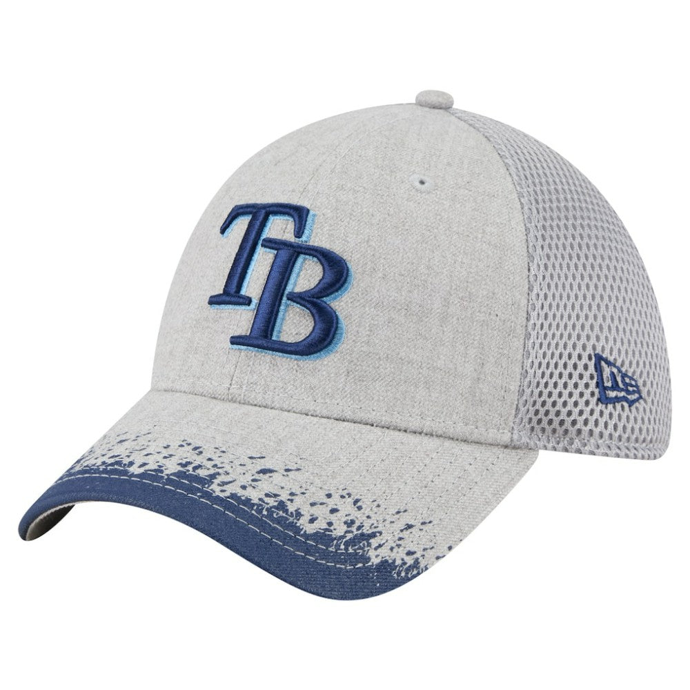 MLB Tampa Bay Rays New Era Visor Paint Splatter 39THIRTY Flex Hat