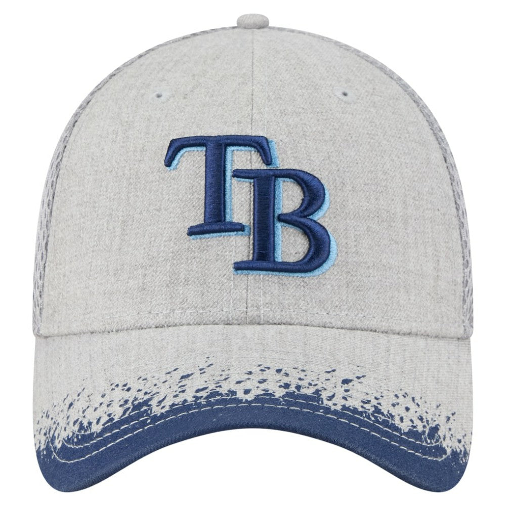 MLB Tampa Bay Rays New Era Visor Paint Splatter 39THIRTY Flex Hat